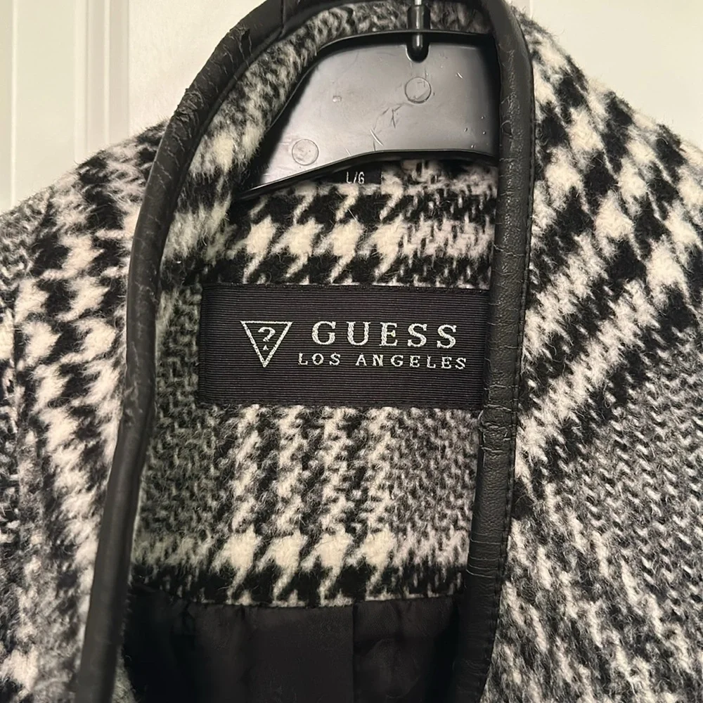 GUESS Houndstooth Coat ❗️Final Price❗️❗️❗️❗️ - Picture 11 of 11